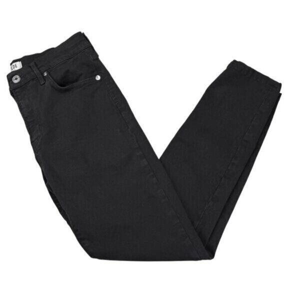 Agolde Sophie High Waist Skinny Jeans in Jet Black Womens Size 27 - Picture 3 of 8